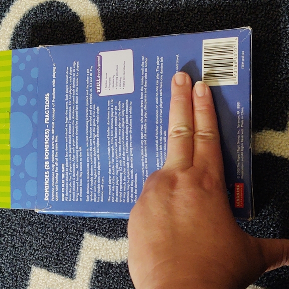 Learning Playground Dominoes Fractions Game - New! - Picture 4 of 11